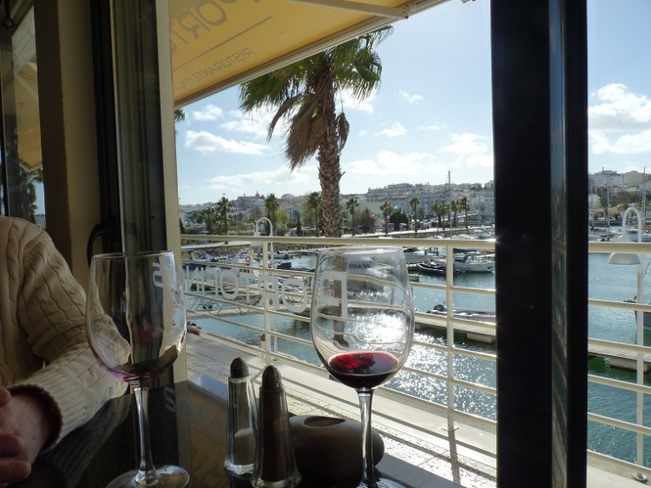 View from our table at Portofino's
