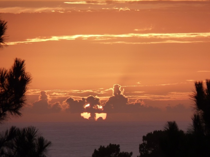 A mystical sunset in Portugal - was it a sign?